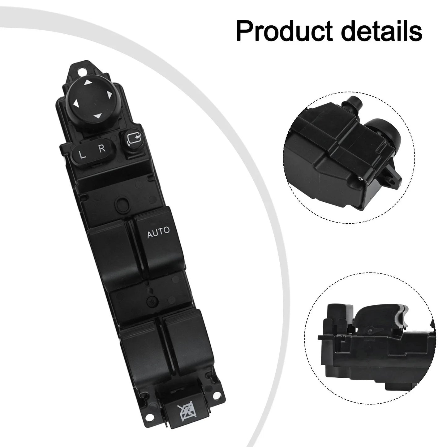 Master Power Windows Control Switch for Mazda