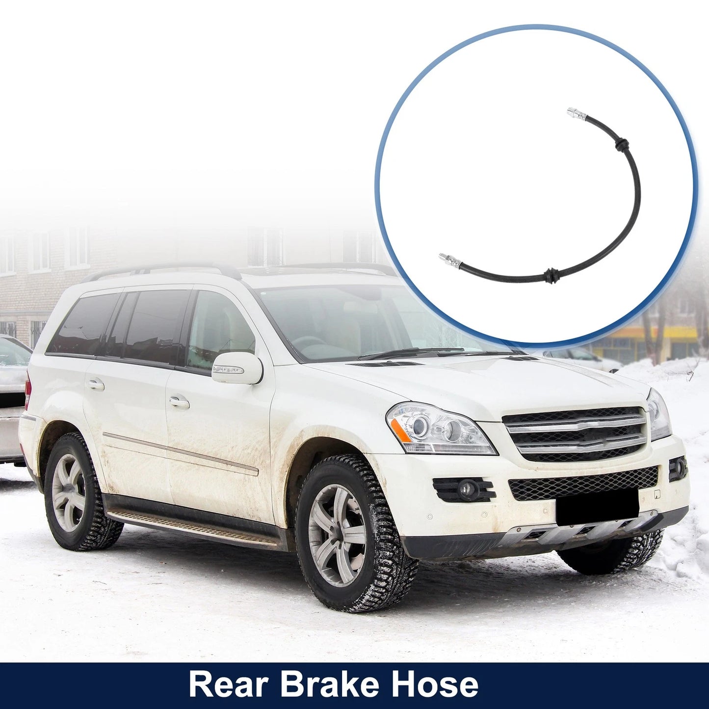 Rear Brake Hose for Mercedes-Benz GL320 (2007–2016) No. 1644200548