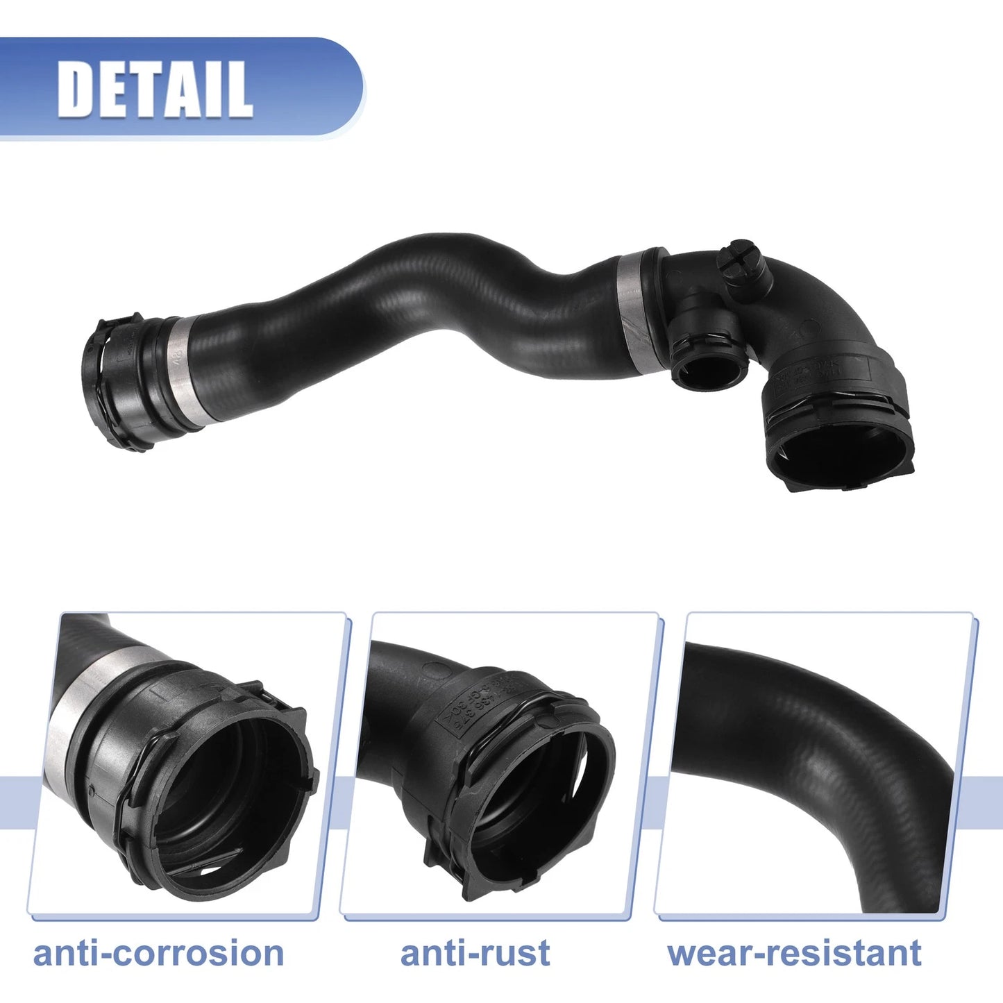 Heater Hose Radiator Expansion Tank Pipe for BMW 3 Series (No. 17127510952)