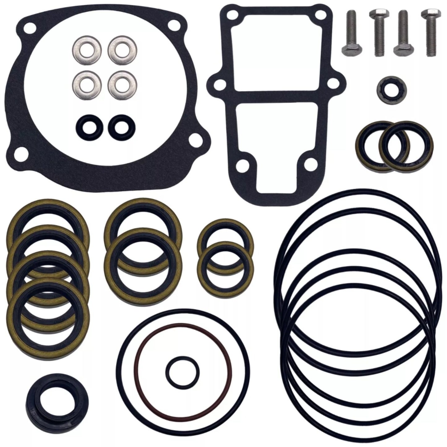 Lower Unit Gearcase Seal Kit for Johnson Evinrude E-Tec (2004–2023)
