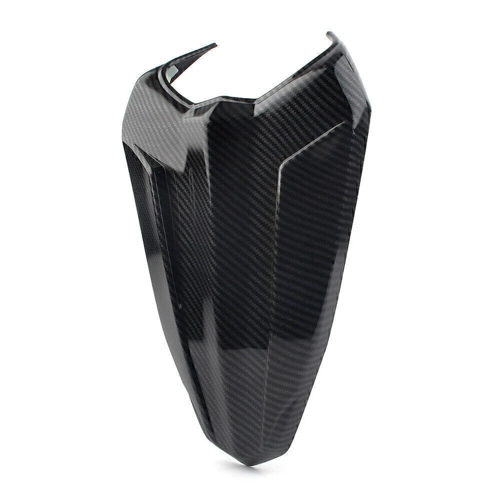 Carbon Fiber Look Rear Pillion Seat Cowl for Yamaha YZF R15 V3 (2017–2019)