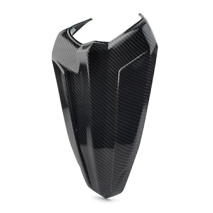 Carbon Fiber Look Rear Pillion Seat Cowl for Yamaha YZF R15 V3 (2017–2019)