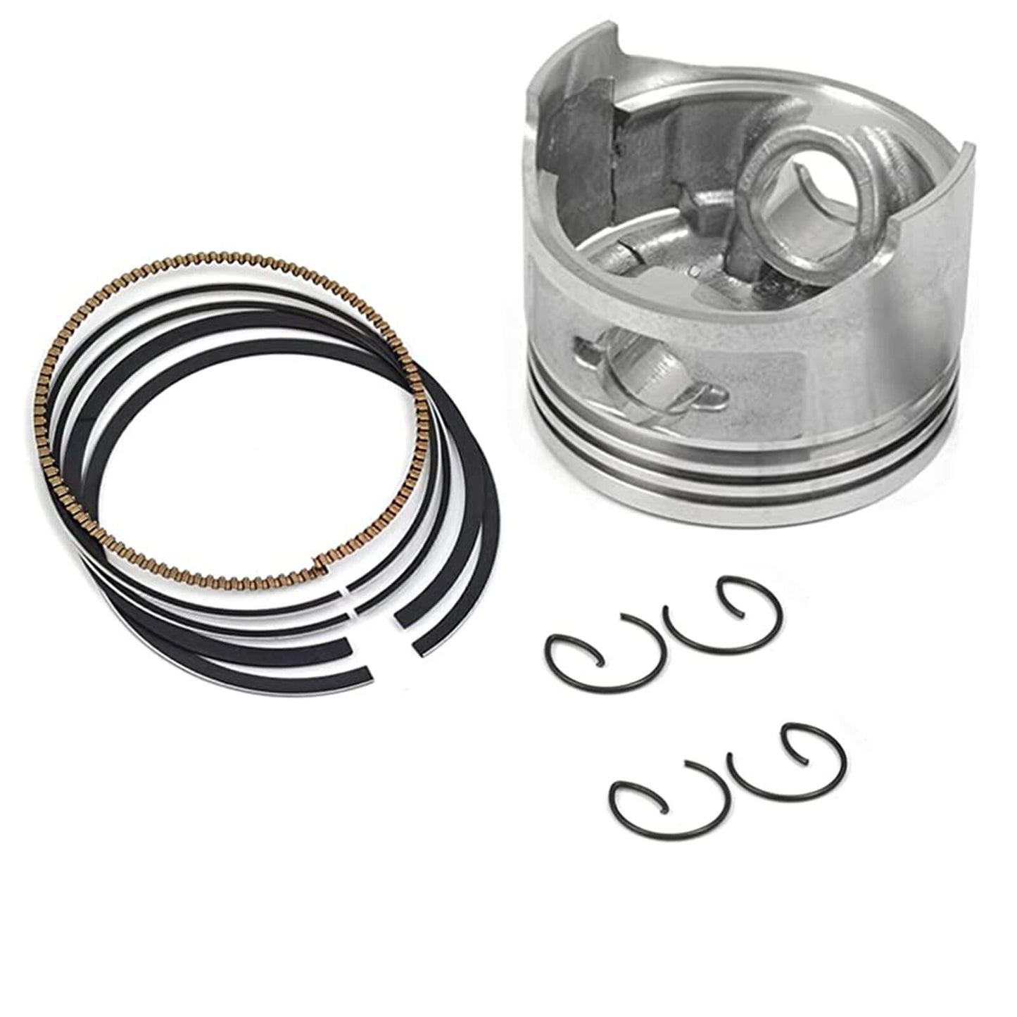 Piston and Ring Gasket Set for EZGO Golf Cart Robin 350cc (1996–2008)