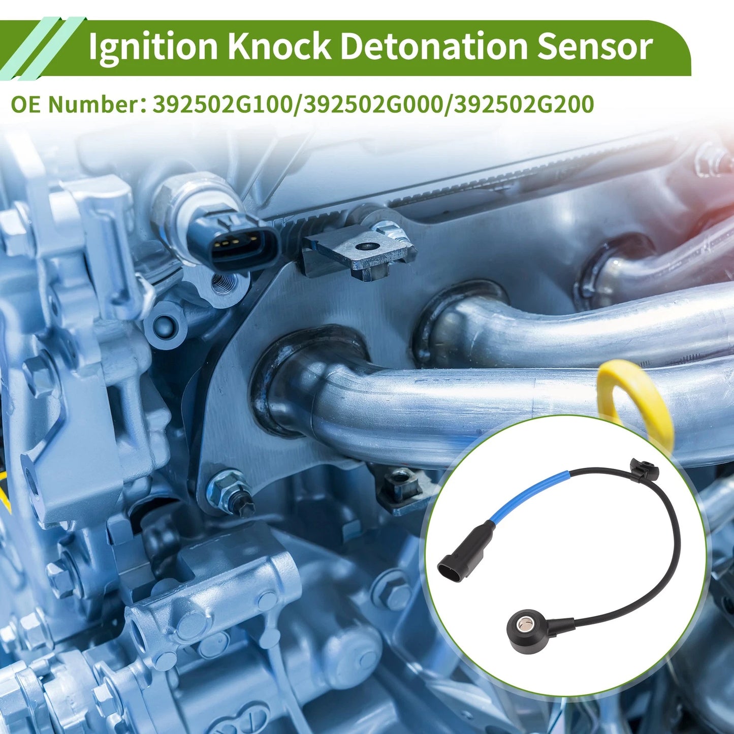 Ignition Knock Detonation Sensor No.392502G100 for Hyundai Santa Fe (2010–2020)