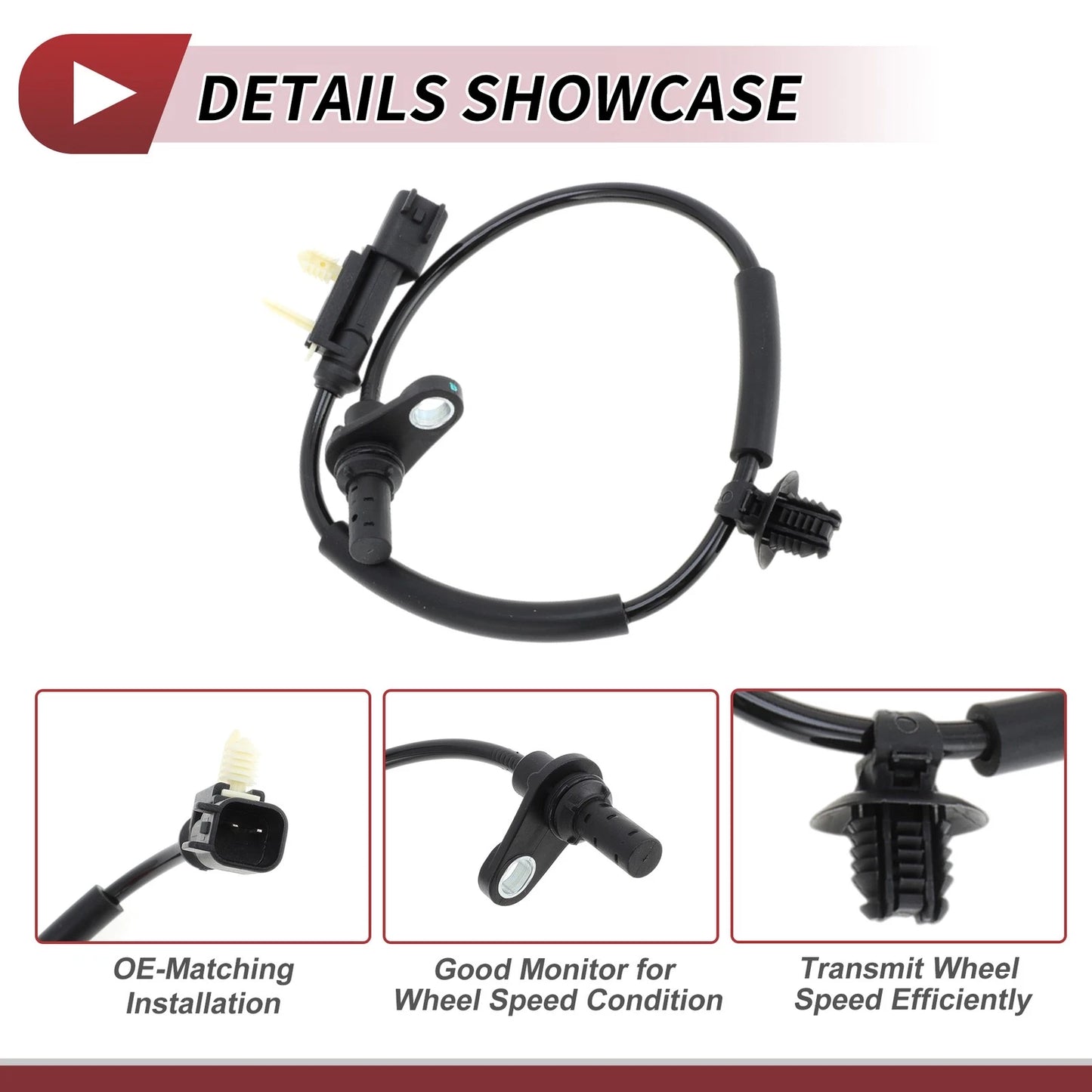 ABS Wheel Speed Sensor No.JB3C2C216AA for Ford Ranger  Rear Left