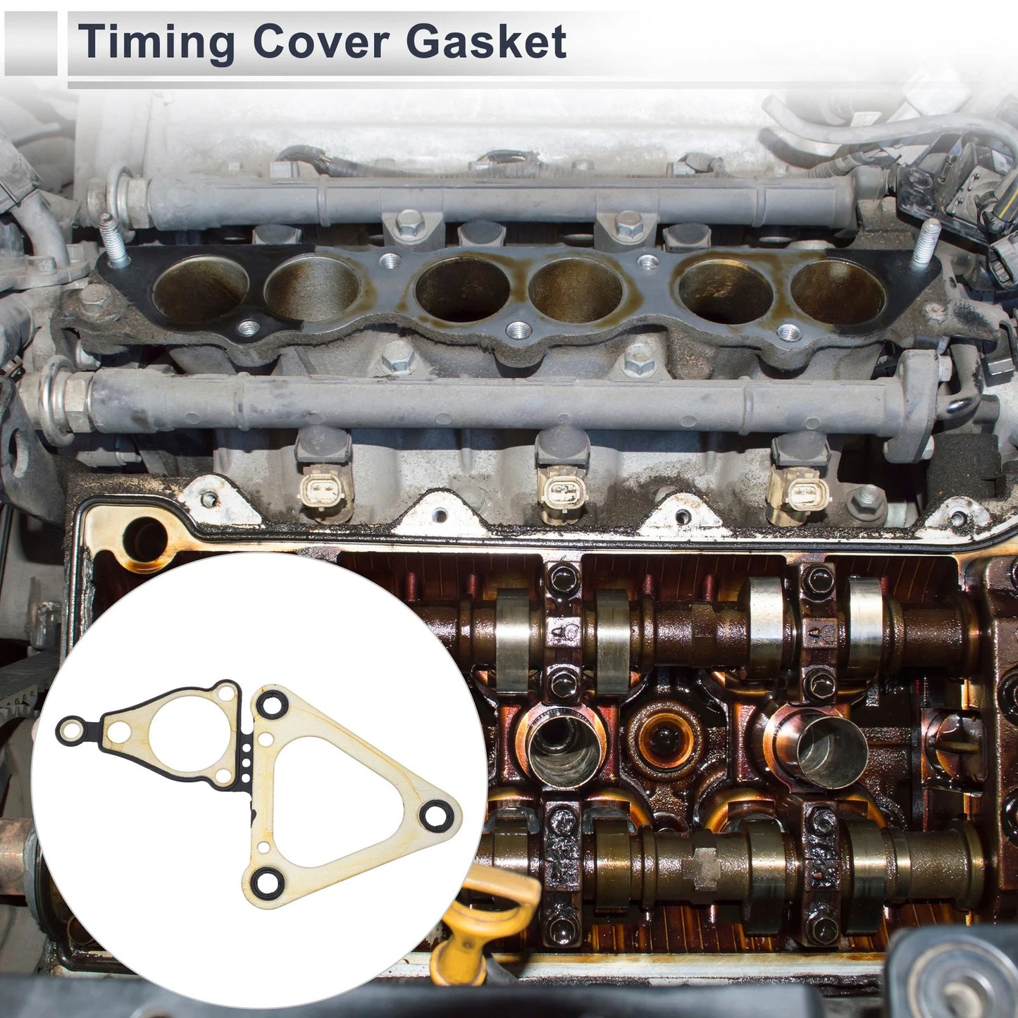Timing Cover Gasket for Ford Transit Mk6 Mk7 2.4 (2000–2013)