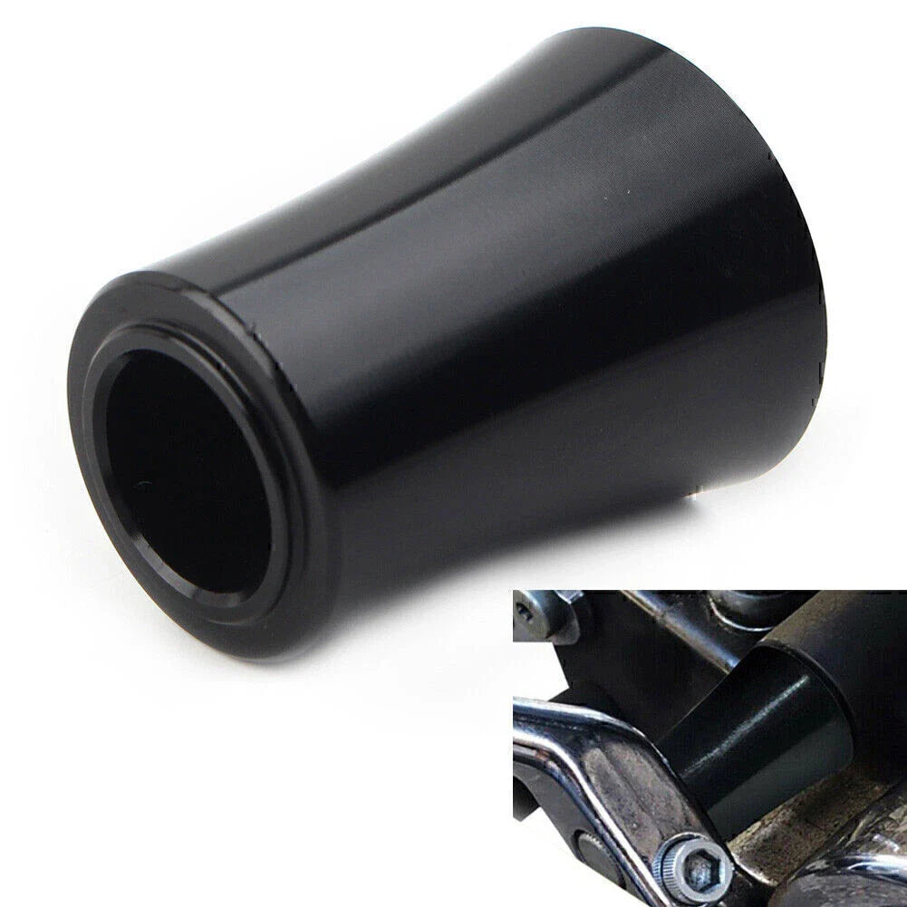 Black Heel Shift Shifter Eliminator Lever for Harley Tour, Tri Glide, Road King