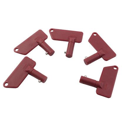 5 x Ignition Keys for Terex Battery Disconnect Isolator