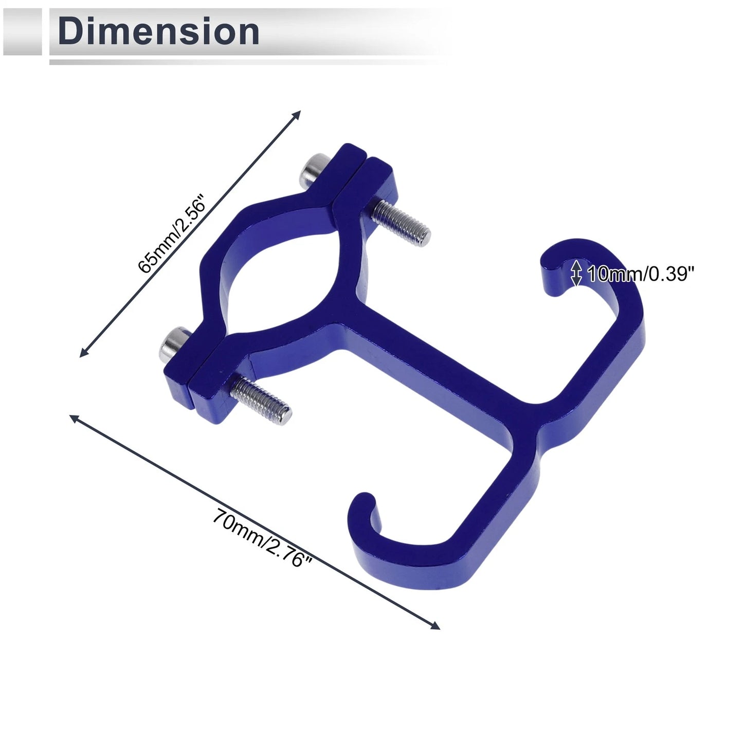 Set of 1 Aluminum Alloy Motorcycle Hanging Hook for Various Models