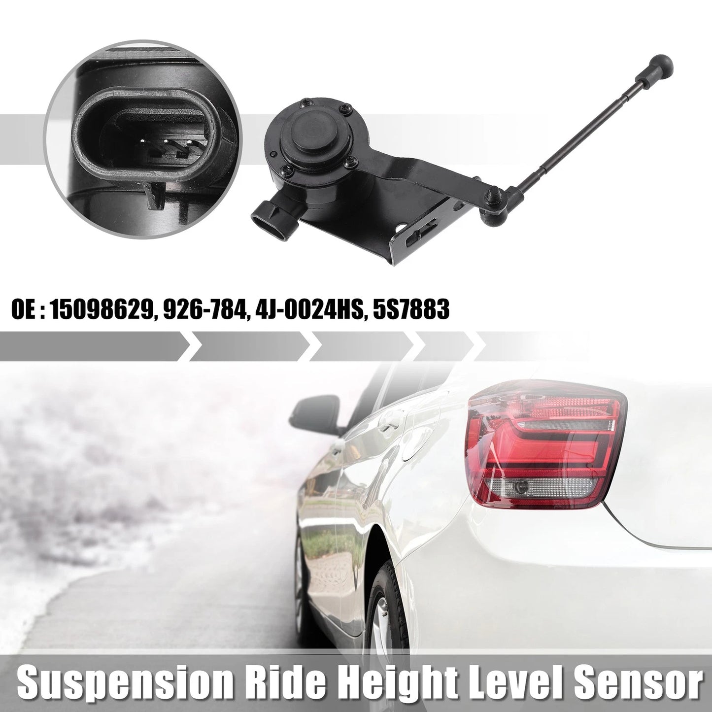 Front Right Height Level Sensor for Chevrolet Avalanche (2007–2013) 15098629