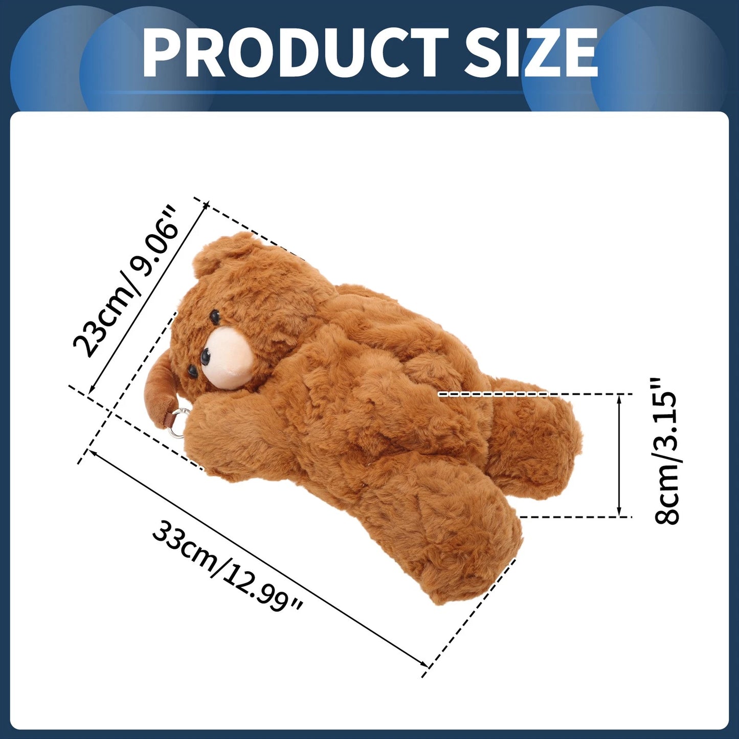 Tissue Holder for Car (Light Brown)