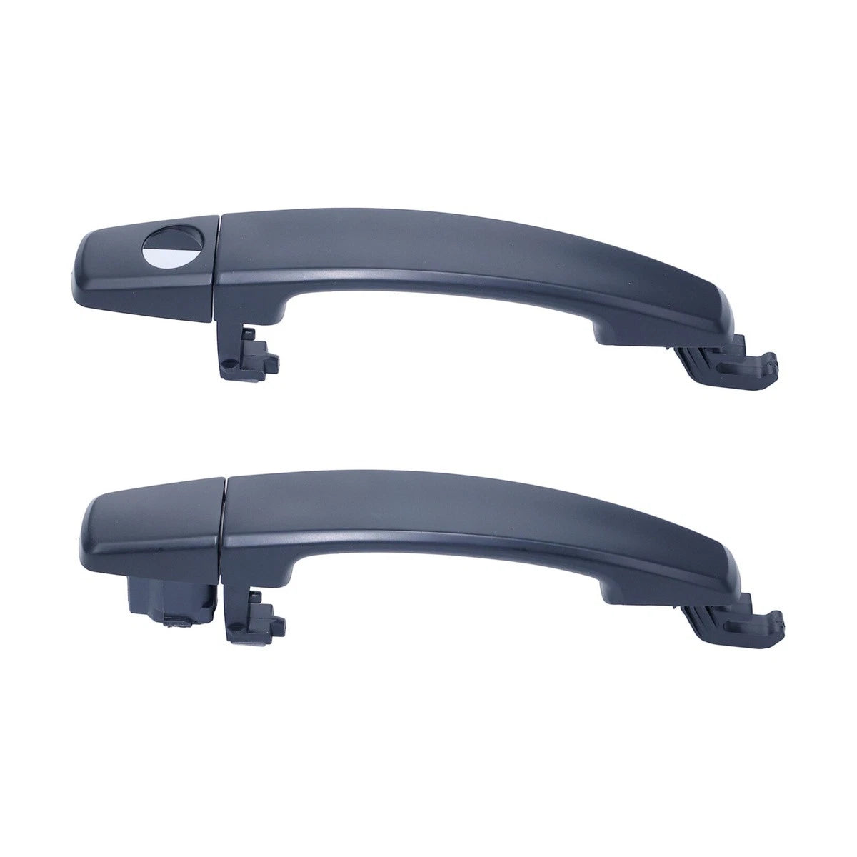 Set of 4 Black Outer Door Handles for Holden Barina (2011–2018)