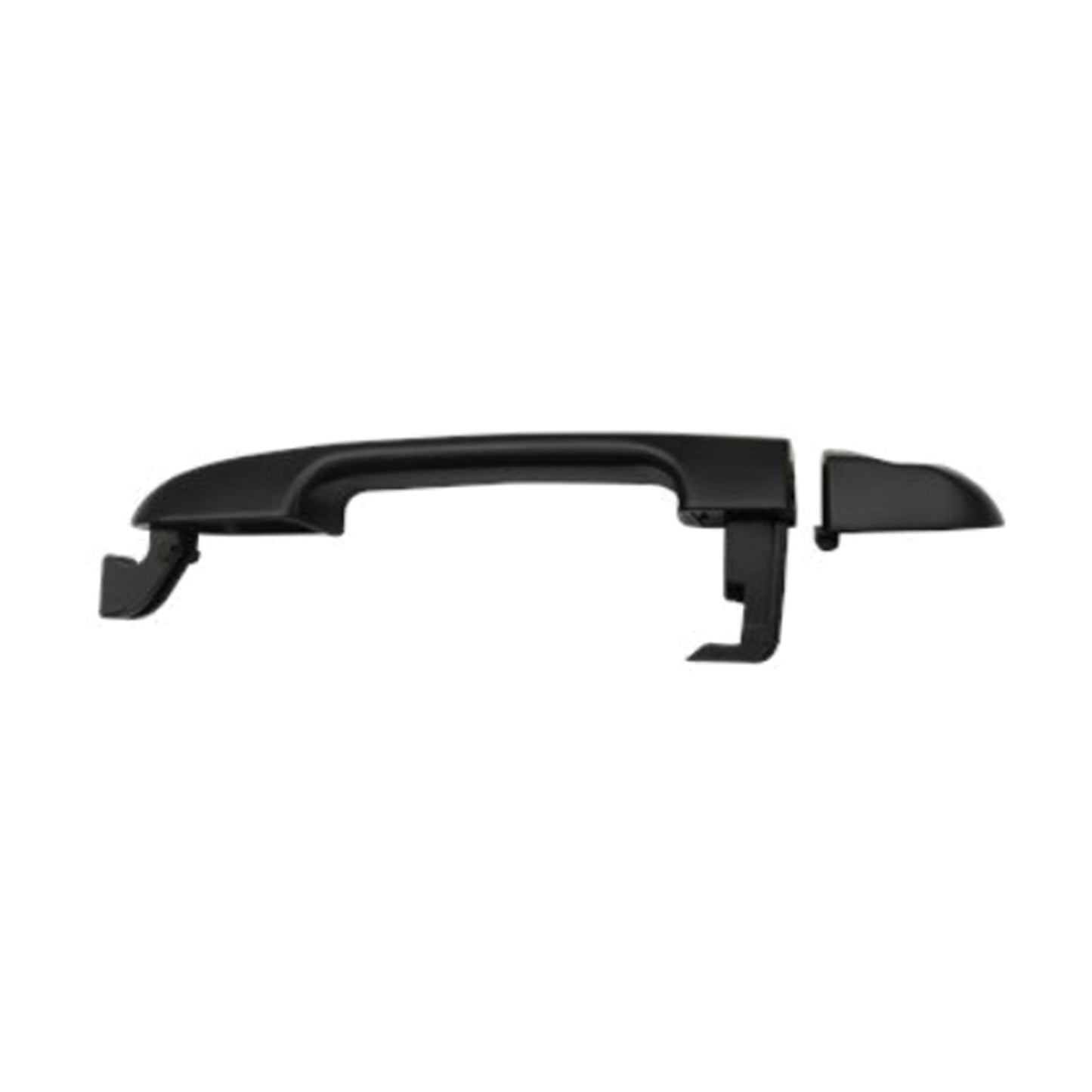 Front Right Black Door Handle for Hyundai i20 (2010–2015)