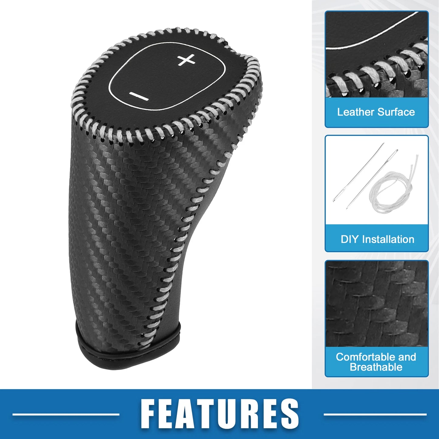 Gear Shifting Knob Cover Trim for Chevy Equinox Malibu (2010–2023)