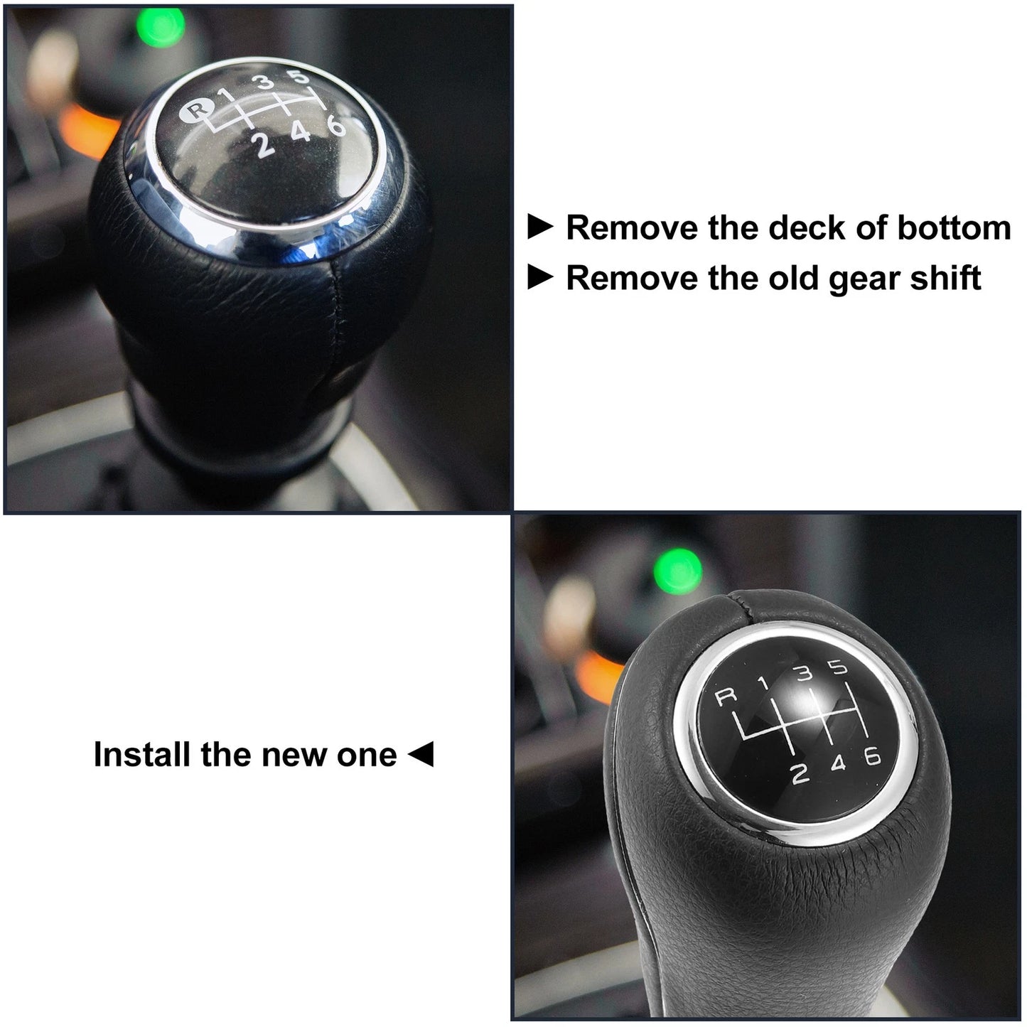 Manual Gear Shift Knob for Mercedes-Benz W203 S203 W209 S204 W204