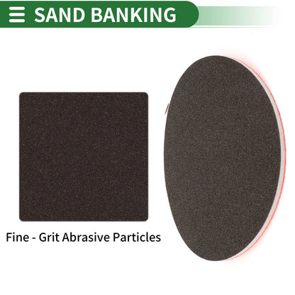 Set of 12 P120 Sanding Sponge Pads 5.91"x5.91" Washable and Reusable