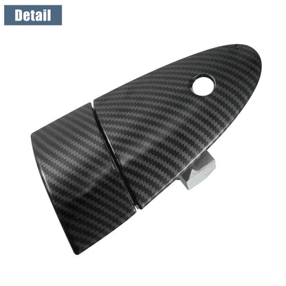 Front Left Exterior Door Handle Carbon Fiber for Honda CR-Z (2011-2016)