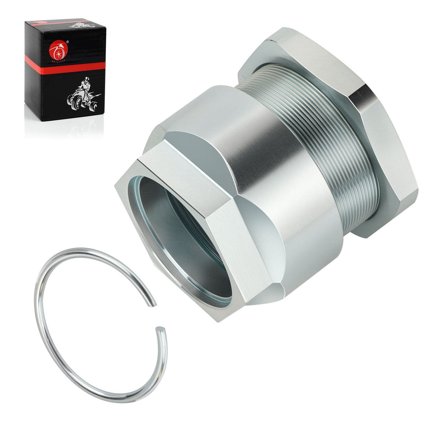 Axle Lock Nut Bolt Clip Assembly for Honda Sportrax 300 (1993–2008)
