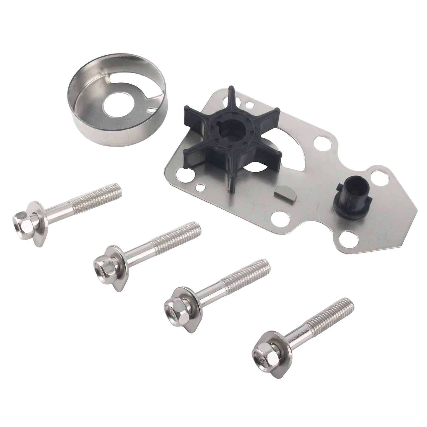 Water Pump Kit for Yamaha 9.9 15 HP 2 Stroke 4 Stroke (1990–2023)