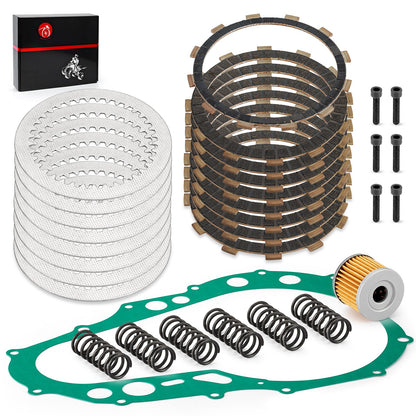 Heavy Duty Clutch Friction Steel Plates Kit for Suzuki QuadSport Z400 (2003–2014)