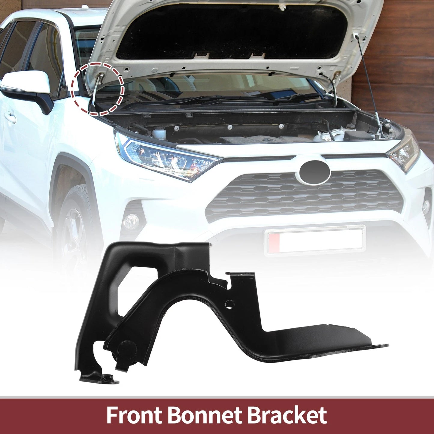 Hood Hinge for Toyota RAV4 (2014) Right Side Engine Cover 1 pcs