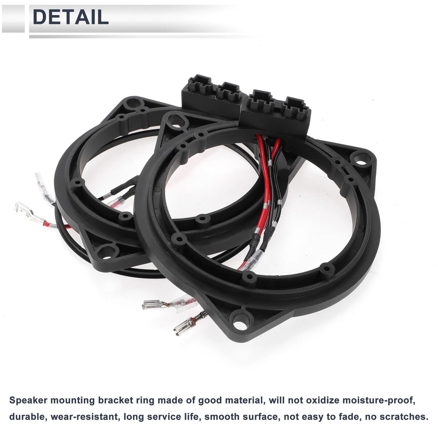 Set of 2 Speaker Spacer Rings for BMW (3 Series 1998–2006)