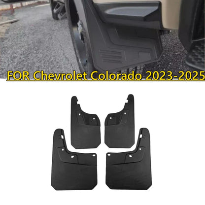4Pcs Splash Guards Mud Flaps Fender for Chevy Colorado ZR2 Trail Boss (2023–2025)