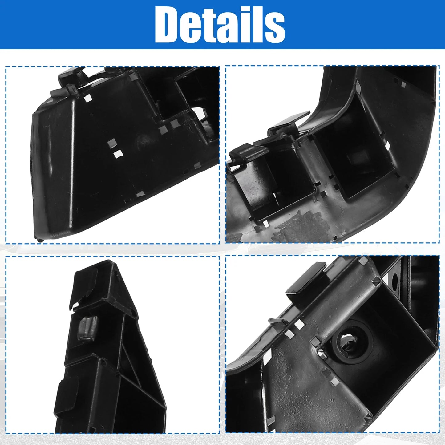 Left Side Front Bumper Mounting Support Bracket for Honda Civic (2016-2020)