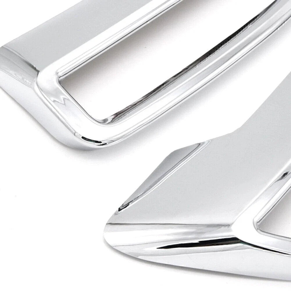 Stainless Steel Exhaust Muffler Tail Pipe Cover for Peugeot 3008 5008 (16-19)