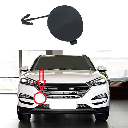 Front Bumper Tow Hook Eye Cap Cover for Hyundai Tucson (2016-2018)