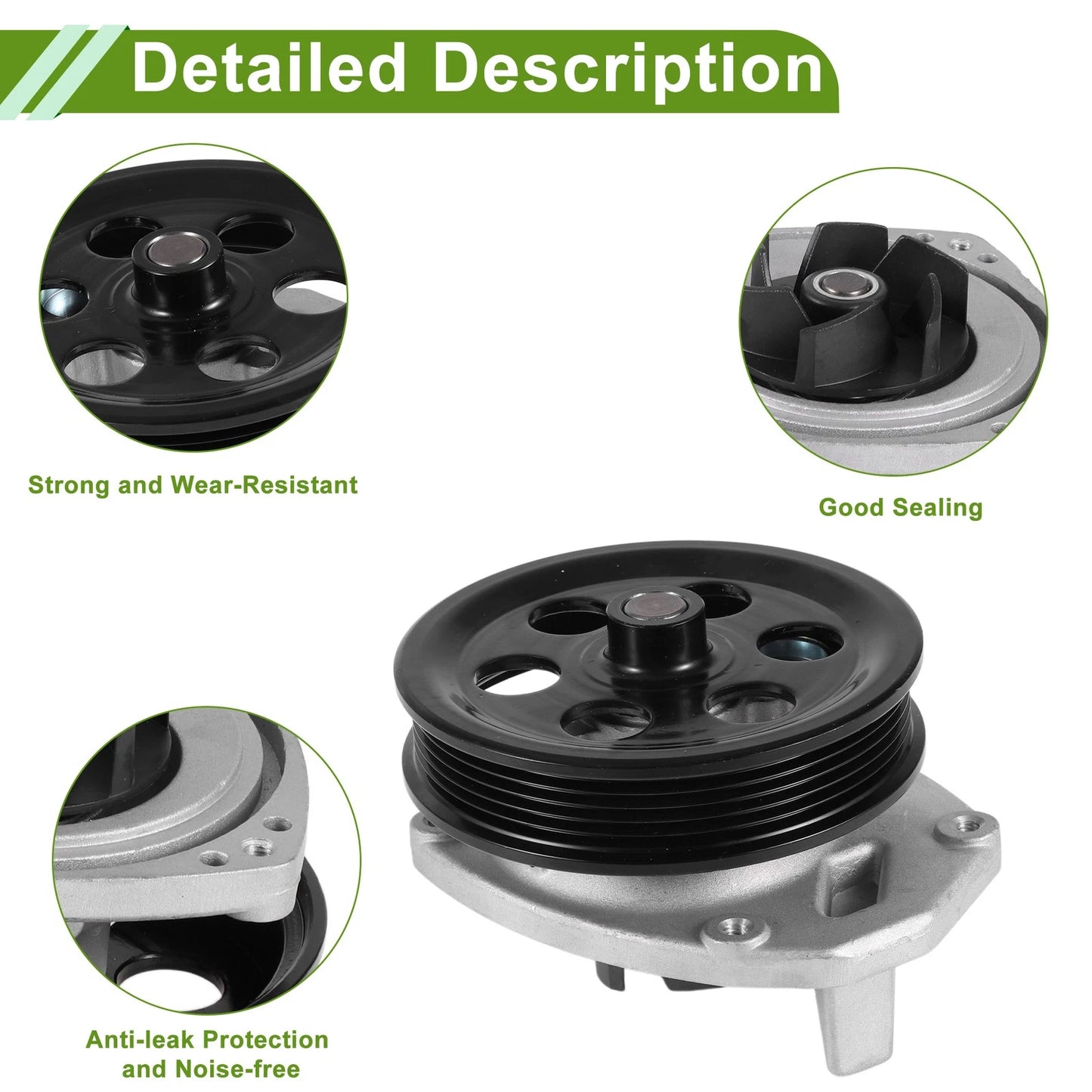 Engine Water Pump for Chevrolet Camaro (2016–2025) No. 12663910