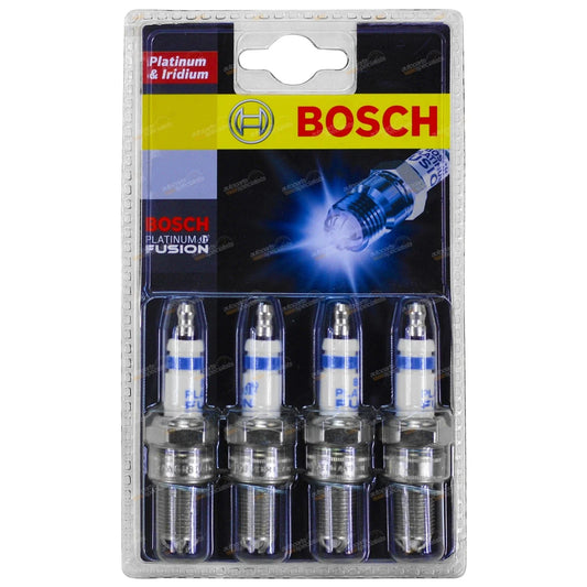 4cyl Spark Plug Set for Mazda 3 BK 2.0L LF MZR (2004 - 2006)
