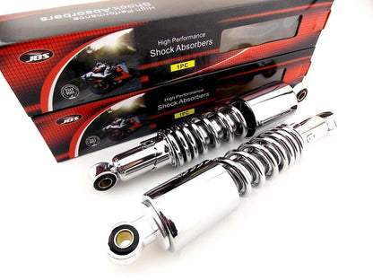 Chrome Rear Shock Absorbers for Yamaha SR250 (1978–1980)
