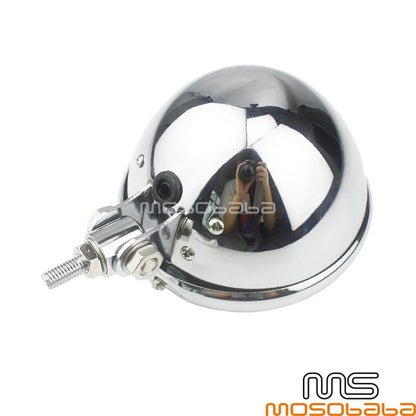 5.75" Chrome LED Headlight Housing for Harley Chopper Bobber