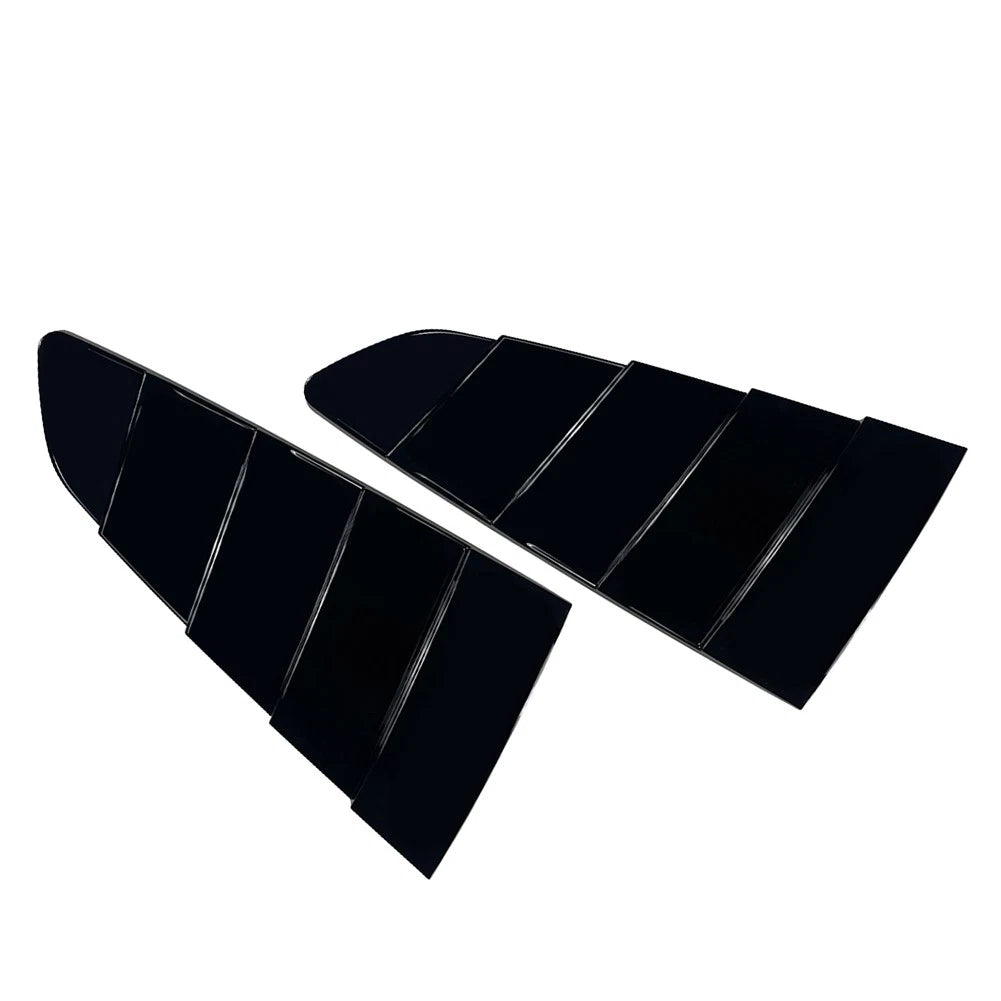 Rear Side Quarter Window Louvers Cover for Ford Mustang (2015–2023)