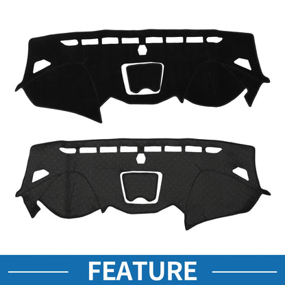 Dashboard Cover Mat for Hyundai Santa Fe Sport (2013–2018) Black