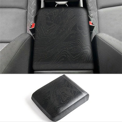 Wood Grain Interior Armrest Box Panel Trim for Toyota Tacoma (2024–2026)