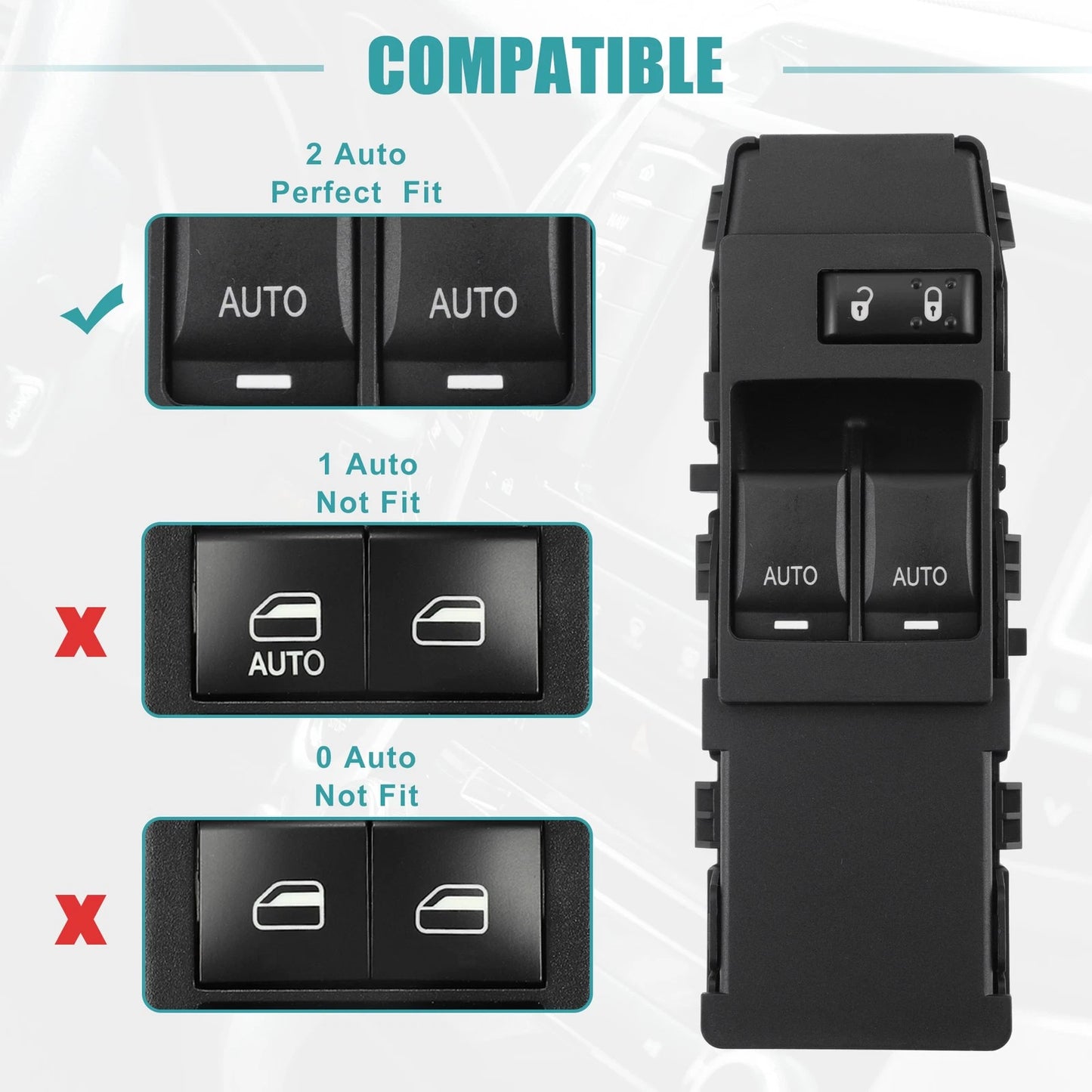 Master Power Window Switch for Dodge Challenger (2011–2014)