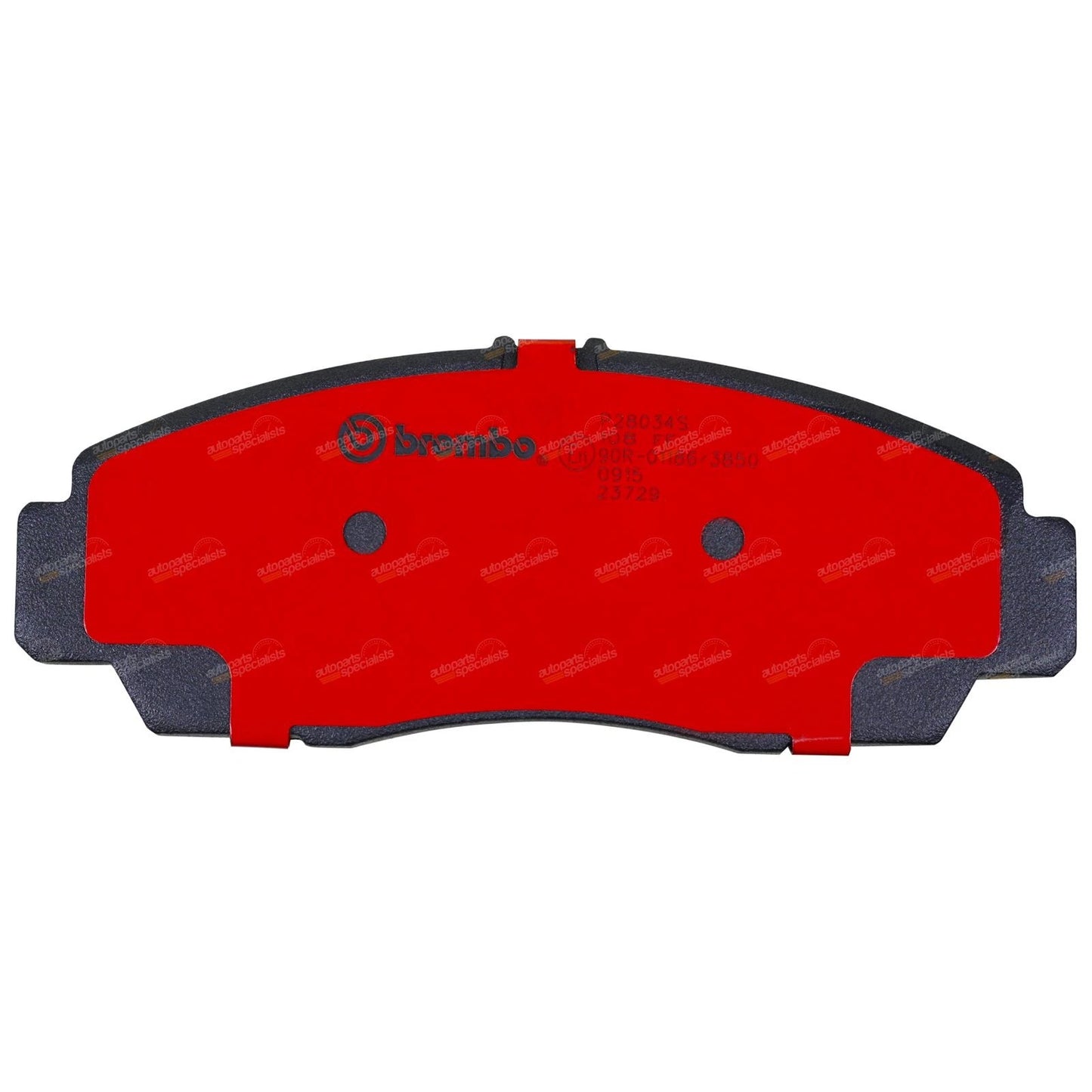 Set of 4 Brembo Front Disc Brake Pads for Honda Legend (1991–1998)