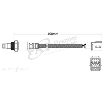 Pre Cat O2 Sensor for Hiace TRH201 TRH221 TRH223 2.7L 4cyl (2005-2015)