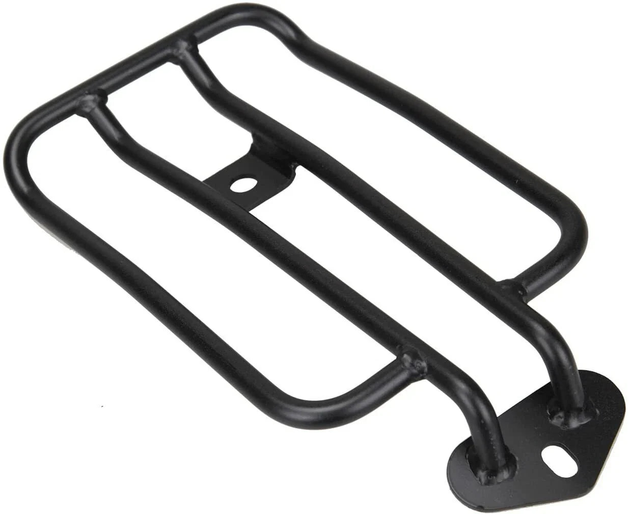 6" Black Solo Seat Luggage Rack for Harley Sportster XL883/1200 (2004-2023)