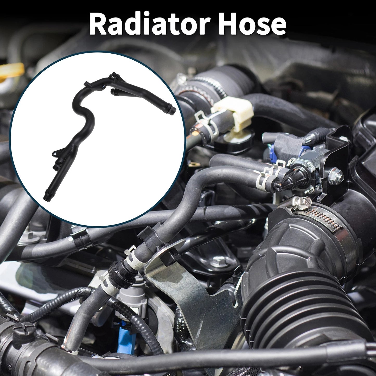 Radiator Hose for BMW 5 Series E60 (2002–2007) No. 11537806706