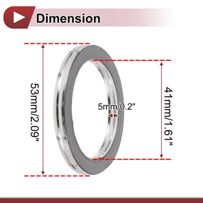 Exhaust Manifold Gasket for ID 41mm (Graphite Stainless Steel)