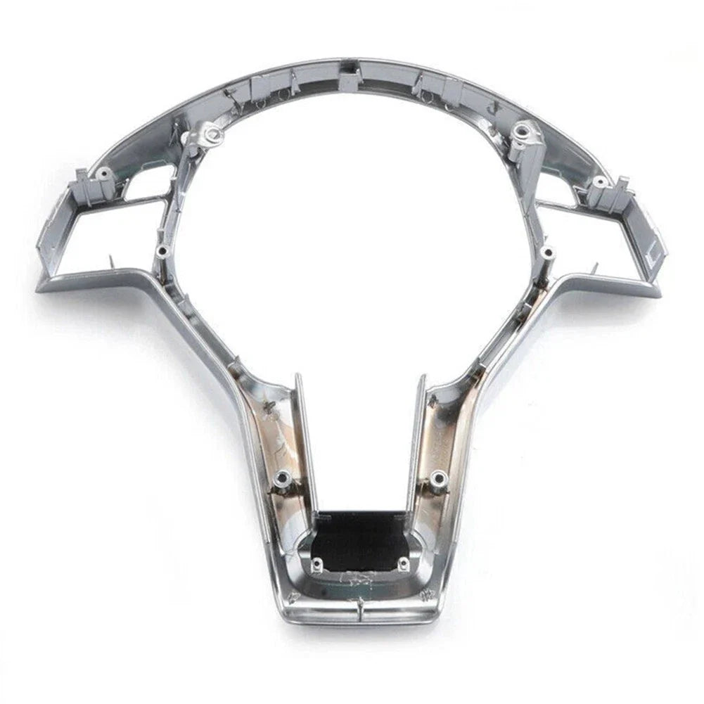 Steering Wheel Trim Cover in Silver for Mercedes-Benz C218 CLS Coupe