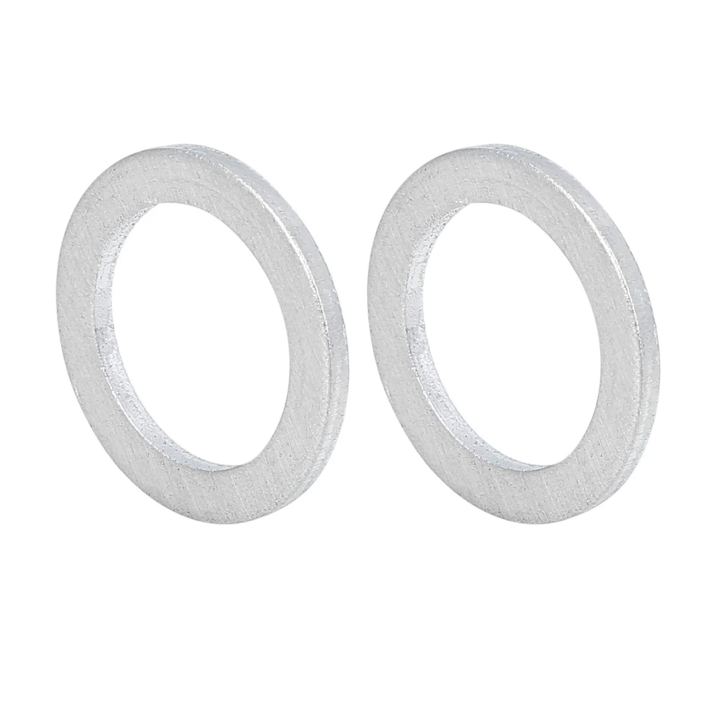 1 M18 Silver Tone Oil Drain Plug Gaskets for Honda