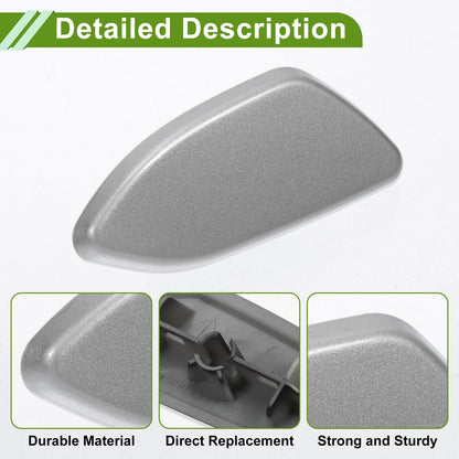 Front Right Washer Nozzle Cover for Toyota RAV4 (2010–2012) 8504442150 Silver Tone