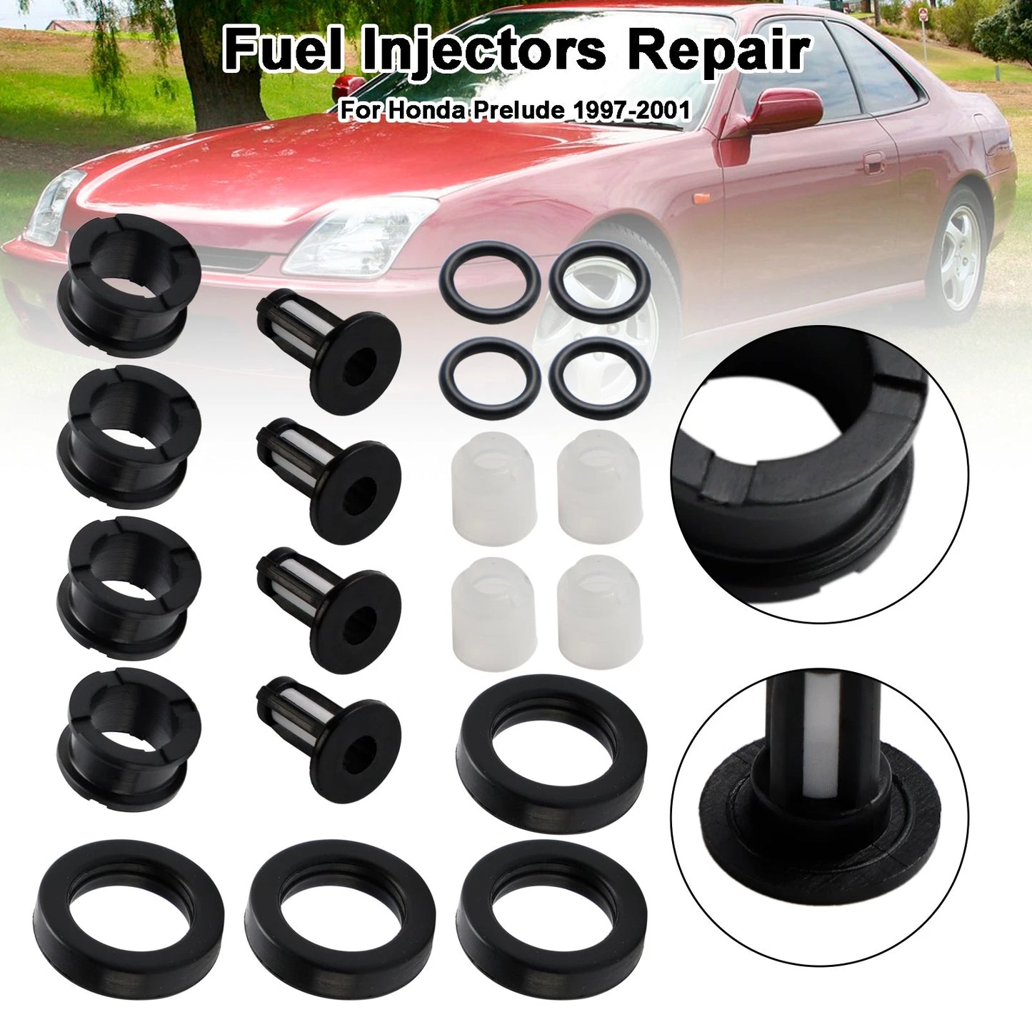 Fuel Injector Repair Service Kit H22A4 for Honda Prelude 2.2 (1997–2001)