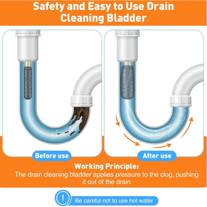 Drain Cleaning Bladder for 1" to 2" Drain Pipe