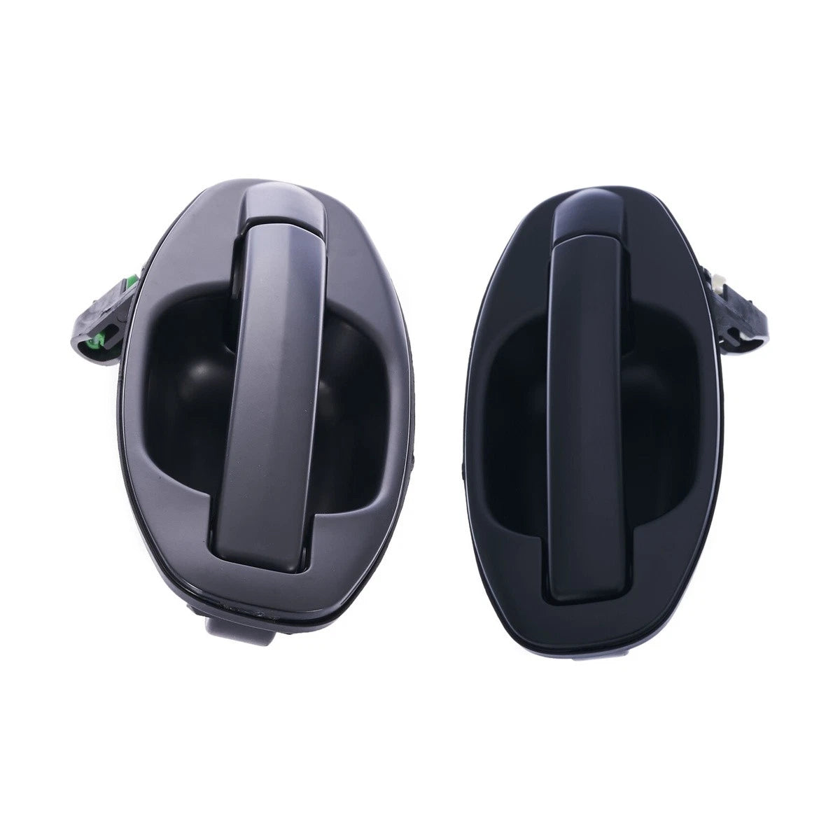 Set of 2 Outer Door Handles for Hyundai Santa Fe (2000–2005) Black