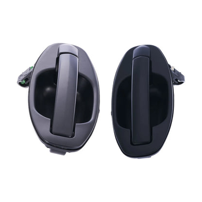 Set of 2 Outer Door Handles for Hyundai Santa Fe (2000–2005) Black